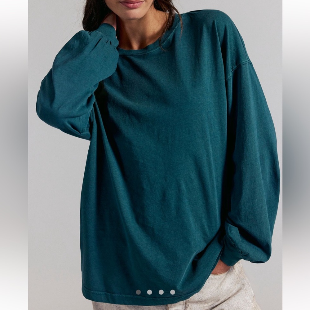 We the free perfect oversized long sleeve top